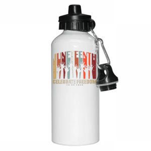 Juneteenth Celebrating Black Freedom, Black History Aluminum Water Bottle