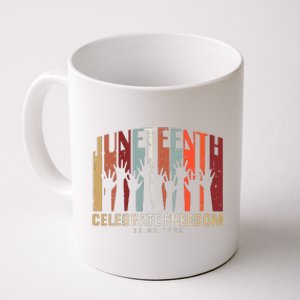 Juneteenth Celebrating Black Freedom, Black History Coffee Mug