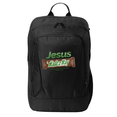 Jesus Candy Bar Christian Gift City Backpack