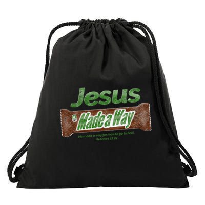 Jesus Candy Bar Christian Gift Drawstring Bag