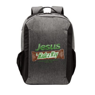 Jesus Candy Bar Christian Gift Vector Backpack