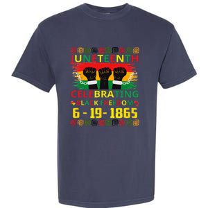 Juneteenth Celebrating Black Freedom 1865 African American Garment-Dyed Heavyweight T-Shirt