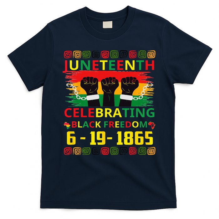 Juneteenth Celebrating Black Freedom 1865 African American T-Shirt