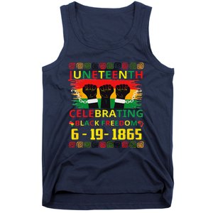 Juneteenth Celebrating Black Freedom 1865 African American Tank Top