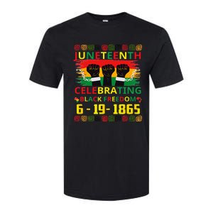 Juneteenth Celebrating Black Freedom 1865 African American Softstyle CVC T-Shirt