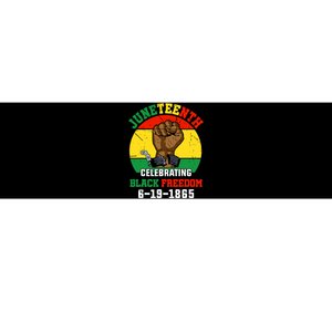 Juneteenth Celebrating Black Freedom 1865 African American Bumper Sticker