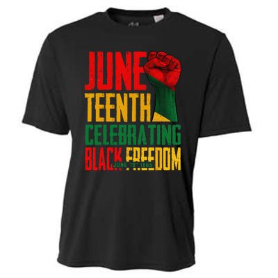 Juneteenth  Celebrating Black Freedom 1865 Cooling Performance Crew T-Shirt