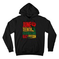 Juneteenth  Celebrating Black Freedom 1865 Hoodie