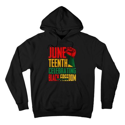 Juneteenth  Celebrating Black Freedom 1865 Hoodie