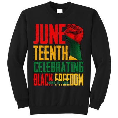 Juneteenth  Celebrating Black Freedom 1865 Sweatshirt