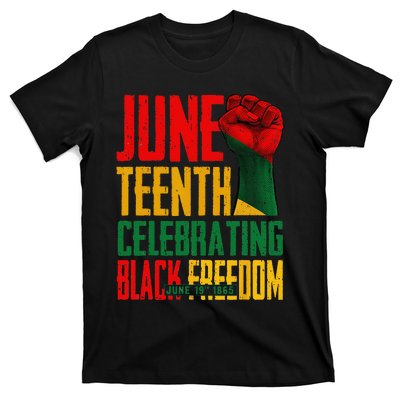 Juneteenth  Celebrating Black Freedom 1865 T-Shirt