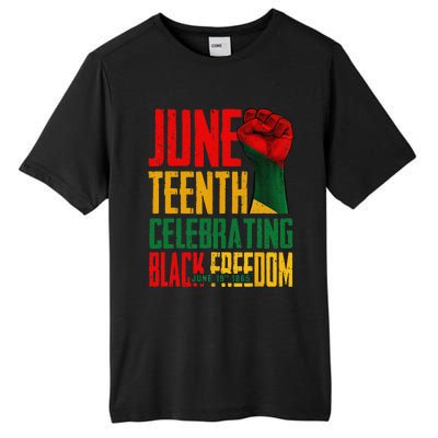 Juneteenth  Celebrating Black Freedom 1865 Tall Fusion ChromaSoft Performance T-Shirt