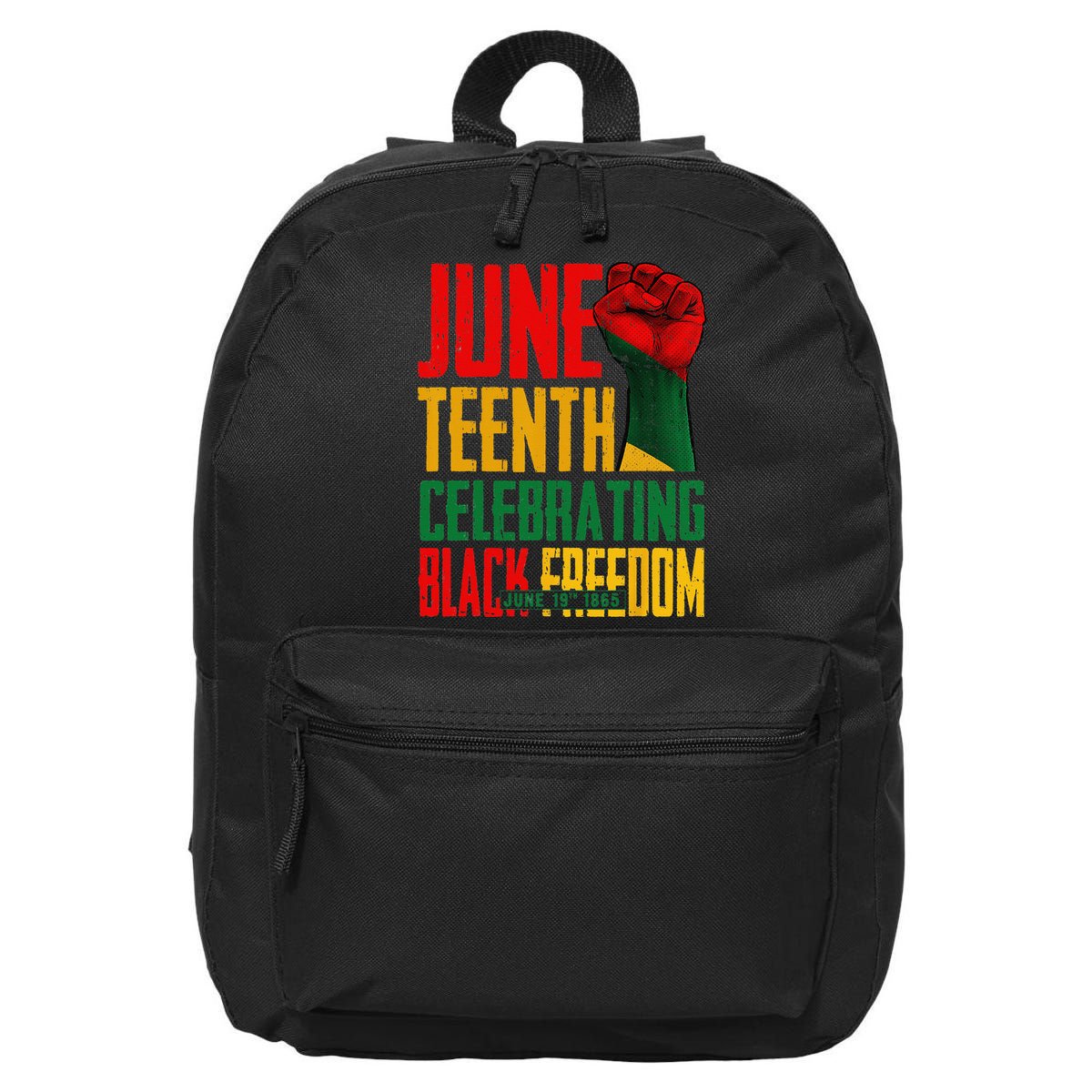 Juneteenth  Celebrating Black Freedom 1865 16 in Basic Backpack