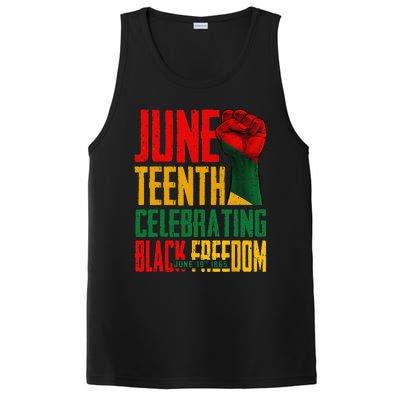 Juneteenth  Celebrating Black Freedom 1865 PosiCharge Competitor Tank