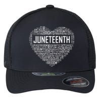 Juneteenth Celebrating Black Freedom 1865 African American Flexfit Unipanel Trucker Cap