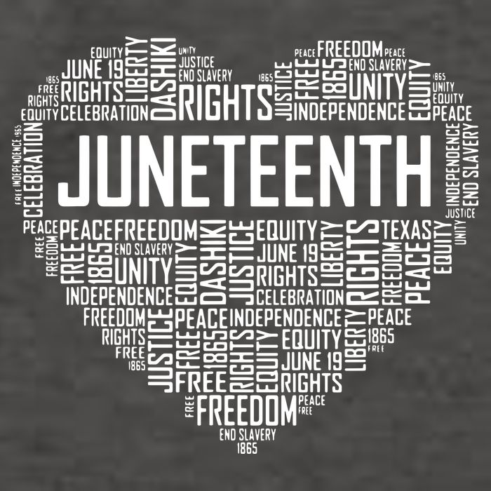 Juneteenth Celebrating Black Freedom 1865 African American Vector Backpack