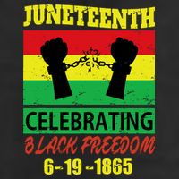 Juneteenth Celebrating Black Freedom 1865 Flag Adult Drive Performance Visor