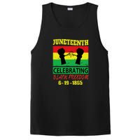 Juneteenth Celebrating Black Freedom 1865 Flag PosiCharge Competitor Tank