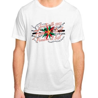 Juneteenth Celebrating Black Power Freedom 1865 Triumph Adult ChromaSoft Performance T-Shirt