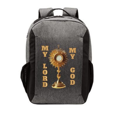 Jesus Christ Blessed Sacrament My Lord Vector Backpack