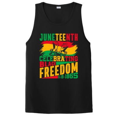 Junenth Celebrating Black Freedom Break Every Chains Gift PosiCharge Competitor Tank