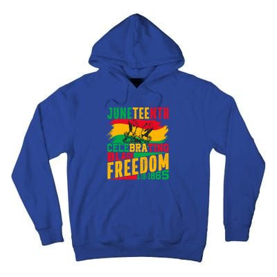 Junenth Celebrating Black Freedom Break Every Chains Gift Tall Hoodie