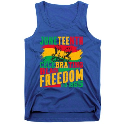 Junenth Celebrating Black Freedom Break Every Chains Gift Tank Top