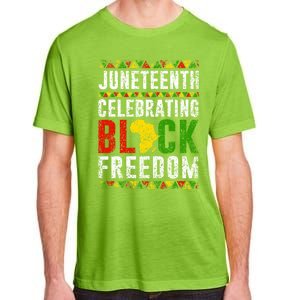 Junenth Celebrating Black Freedom Africa 1865 Junenth Gift Adult ChromaSoft Performance T-Shirt