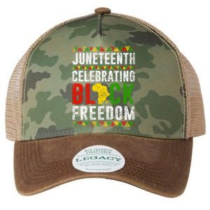 Junenth Celebrating Black Freedom Africa 1865 Junenth Gift Legacy Tie Dye Trucker Hat