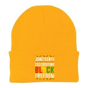 Junenth Celebrating Black Freedom Africa 1865 Junenth Gift Knit Cap Winter Beanie