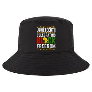 Junenth Celebrating Black Freedom Africa 1865 Junenth Gift Cool Comfort Performance Bucket Hat