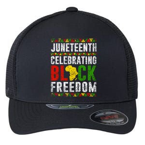 Junenth Celebrating Black Freedom Africa 1865 Junenth Gift Flexfit Unipanel Trucker Cap