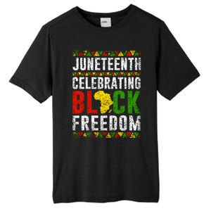 Junenth Celebrating Black Freedom Africa 1865 Junenth Gift Tall Fusion ChromaSoft Performance T-Shirt