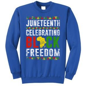 Junenth Celebrating Black Freedom Africa 1865 Junenth Gift Sweatshirt