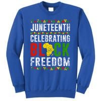 Junenth Celebrating Black Freedom Africa 1865 Junenth Gift Sweatshirt