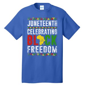 Junenth Celebrating Black Freedom Africa 1865 Junenth Gift Tall T-Shirt