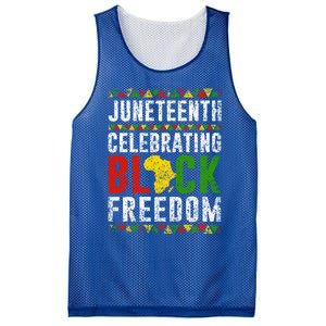 Junenth Celebrating Black Freedom Africa 1865 Junenth Gift Mesh Reversible Basketball Jersey Tank