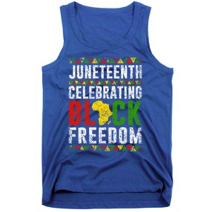 Junenth Celebrating Black Freedom Africa 1865 Junenth Gift Tank Top