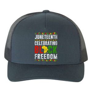 Junenth Celebrating Black Freedom Africa 1865 Junenth Gift Yupoong Adult 5-Panel Trucker Hat