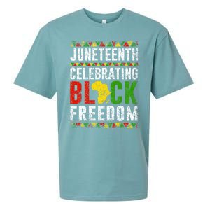 Junenth Celebrating Black Freedom Africa 1865 Junenth Gift Sueded Cloud Jersey T-Shirt