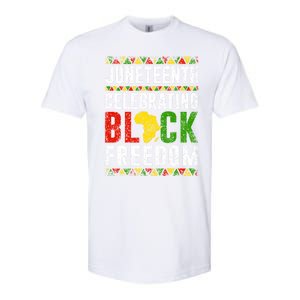 Junenth Celebrating Black Freedom Africa 1865 Junenth Gift Softstyle CVC T-Shirt