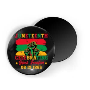 Juneteenth Celebrating Black Freedom 1865 African American Magnet