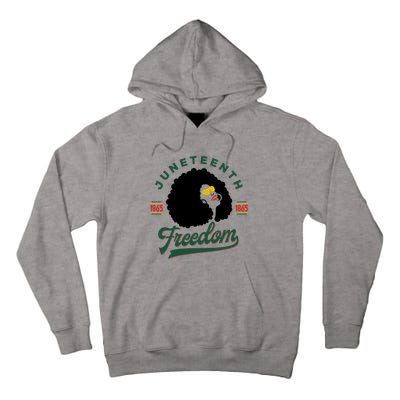 Juneteenth Celebrating Black Freedom 1865 African American Tall Hoodie