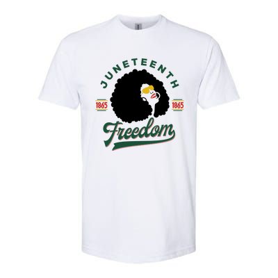 Juneteenth Celebrating Black Freedom 1865 African American Softstyle CVC T-Shirt