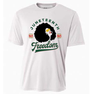 Juneteenth Celebrating Black Freedom 1865 African American Cooling Performance Crew T-Shirt