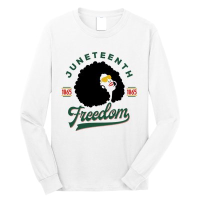 Juneteenth Celebrating Black Freedom 1865 African American Long Sleeve Shirt