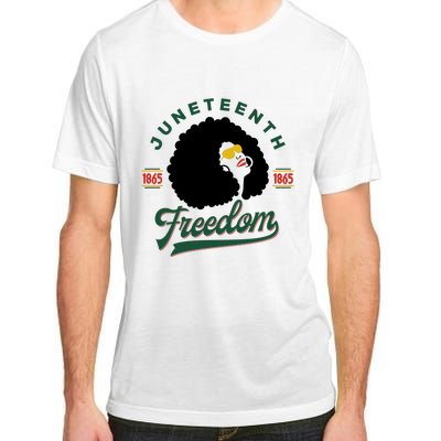 Juneteenth Celebrating Black Freedom 1865 African American Adult ChromaSoft Performance T-Shirt