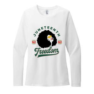 Juneteenth Celebrating Black Freedom 1865 African American Womens CVC Long Sleeve Shirt