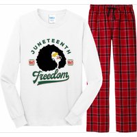 Juneteenth Celebrating Black Freedom 1865 African American Long Sleeve Pajama Set