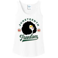 Juneteenth Celebrating Black Freedom 1865 African American Ladies Essential Tank